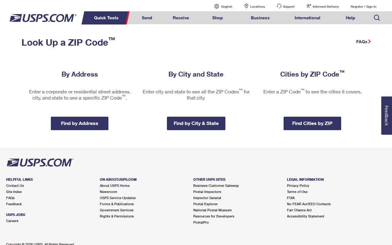 Sedalia ZIP code directory official USPS address and ZIP lookup